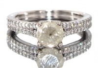 14kt Gold 1.67 ct Natural Diamond Ring