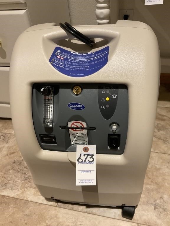 INVICARE OXYGEN CONCENTRATOR