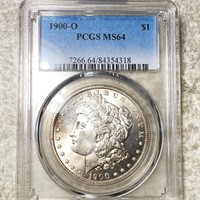 1900-O Morgan Silver Dollar PCGS - MS64