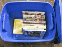 Tote Of Cookbooks And More