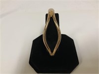 A.C. CO Bangle Bracelet Rolled Gold or Gold