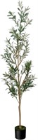 DIIGER 6.5FT Artificial Olive Tree