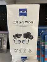 Zeiss 250 lens wipes