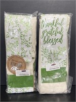 Two new Brownlow Gifts kitchen scarves
