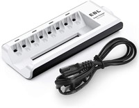 New EBL 8-Bay Battery Charger for AA AAA NIMH