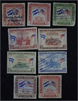 Honduras / US Flag Stamps - Philatelic