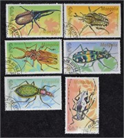 Mongolia Wildlife Stamps - Insects