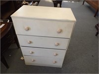 Wood Painted Chest of Drawers