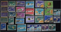 Space Exploration Stamps- Paraguay, Ecuador, Haiti