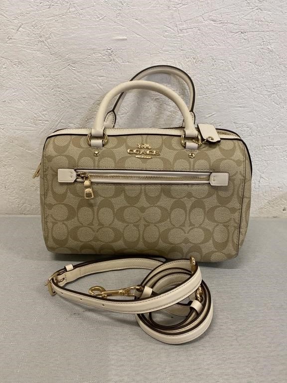 Coach Rowan Satchel Bag 10" Long