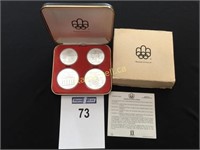 1976 Olympic Four Coin Set - Series II Olympic
