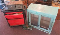 Steel Organizer Cabinet, Metal Cabinet, and