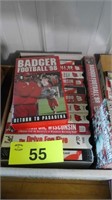 Badger Football VHS Tapes