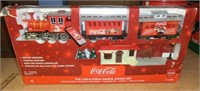 Coca-Cola Christmas Train w/box untested