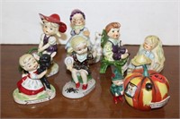 Wales Nursery Rhyme Figurines