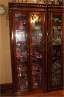 Beveled Glass Lighted Display Cabinet 32.5" x 16"