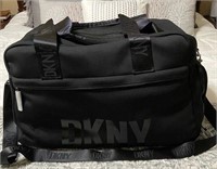 DKNY Suzie Weekender Black Neoprene Tote Bag