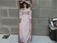 Porcelain Keepsake Doll 27" Ashley Bell