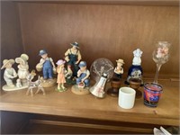 Knick knacks and candle holders