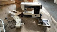 Sewing machine and attachments