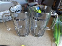 2 Craftsman drinking mugs