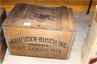 BUDWEISER WOODEN CRATE