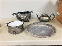 vintage silverplate items