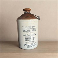 SHARPE BROTHERS STONEWARE DEMIJON 32CM H