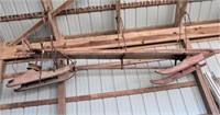 Antique Horse Drawn Toboggan Sled