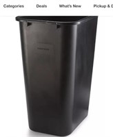 CoastWide  7 Gallon Wastebasket-Black