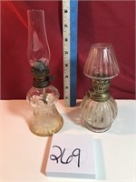 2 sm. clear lamps
