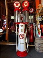 10ft Tall Monarch Double Visible Texaco Gas Pump