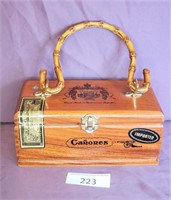 Vintage Canones Cigar Box Purse