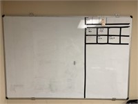 6’ x 4’ white board, buyer must take down