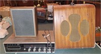 Vintage Quam Speaker, Sears 700 8-Track Player