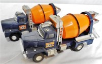 Lot of 2 Ideal Ready Mix Concrete Mixers