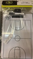 Athletic Works Coach’s Dry Erase Basketball Board