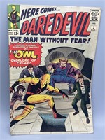 1964~12-Cent Marvel Comic Book: Daredevil #3 -