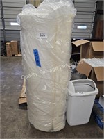 large roll of foam material