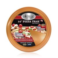 Gotham Steel 14 Perfect Pizza Tray with Premium No