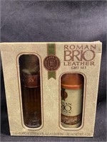 Roman Brio Leather Gift Set NIB