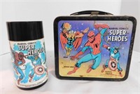 Vintage Marvel Comics Lunchbox & Thermos