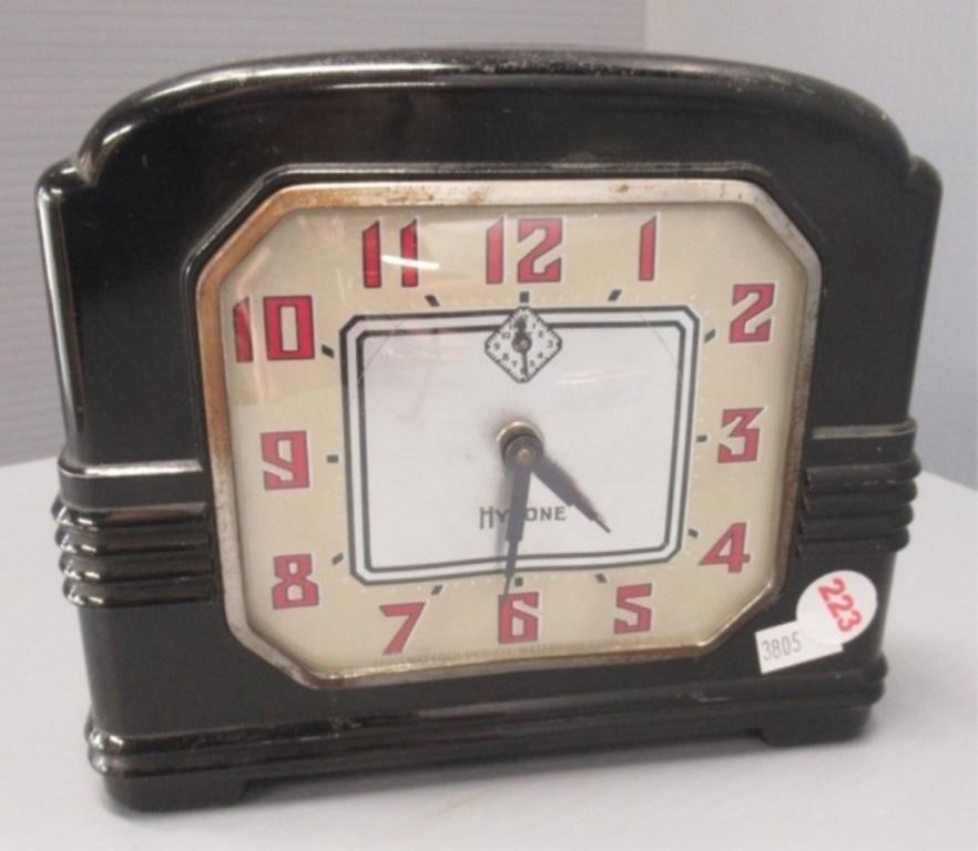 Vintage Hytone range clock. By Lux Clock CO.