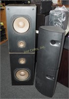 2 Jbl Music 1 Corner & 2 Ultra Linear Speaker