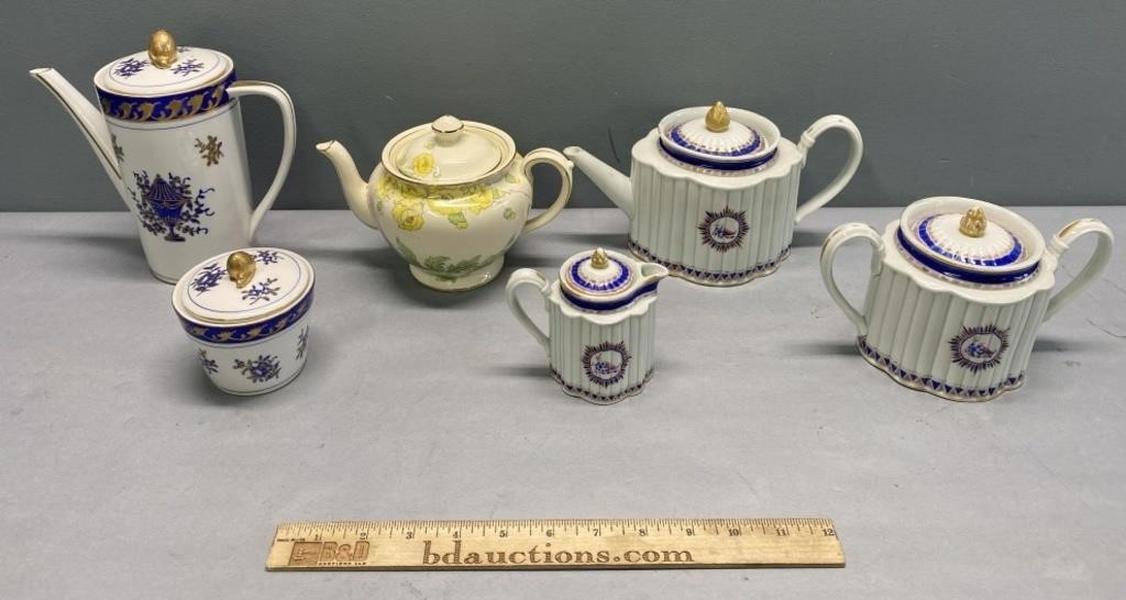 English & Japanese Porcelain Tea Sets