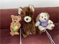 Collection of Three Stuffed Animals