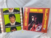 2 Elvis Presley vinyl albums