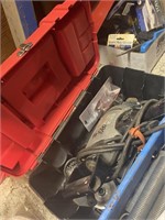 Craftsman Plastic Tool Box with Craftsman Drill