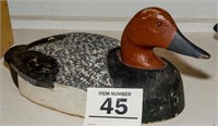 Wooden duck - 17" long