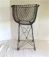 Wire Basket /Plant Holder/Storage - 15" x H 30"